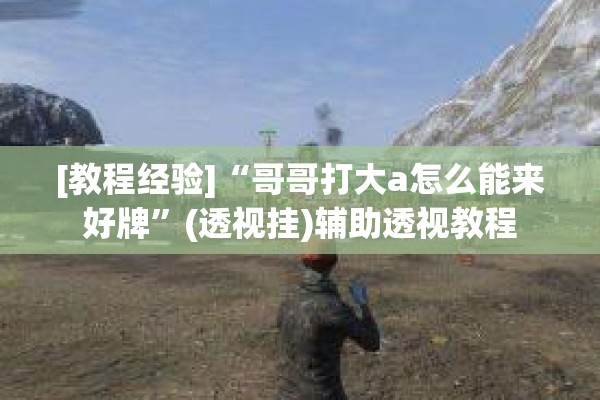 [教程经验]“哥哥打大a怎么能来好牌	”(透视挂)辅助透视教程