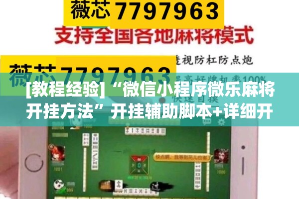 [教程经验]“微信小程序微乐麻将开挂方法”开挂辅助脚本+详细开挂安装教程