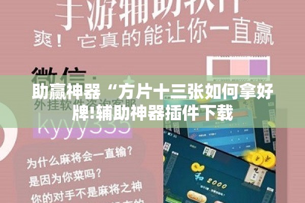 助赢神器“方片十三张如何拿好牌!辅助神器插件下载 助赢神器“方片十三张如何拿好牌!辅助神器插件下载