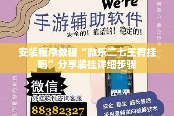 安装程序教程“微乐二七王有挂吗	”分享装挂详细步骤