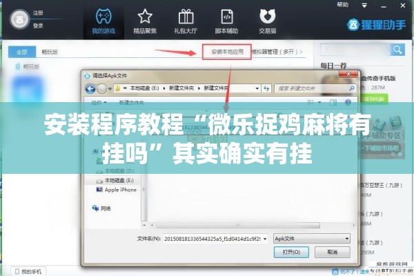 安装程序教程“微乐捉鸡麻将有挂吗	”其实确实有挂
