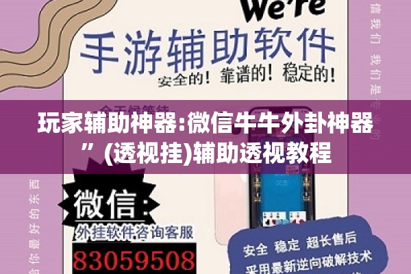 玩家辅助神器:微信牛牛外卦神器”(透视挂)辅助透视教程