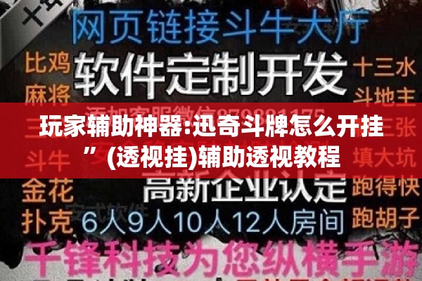 玩家辅助神器:迅奇斗牌怎么开挂”(透视挂)辅助透视教程