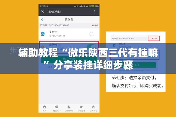 辅助教程“微乐陕西三代有挂嘛”分享装挂详细步骤