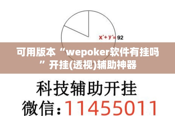 可用版本“wepoker软件有挂吗”开挂(透视)辅助神器
