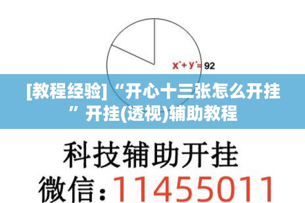 [教程经验]“开心十三张怎么开挂”开挂(透视)辅助教程