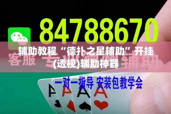 辅助教程“德扑之星辅助	”开挂(透视)辅助神器