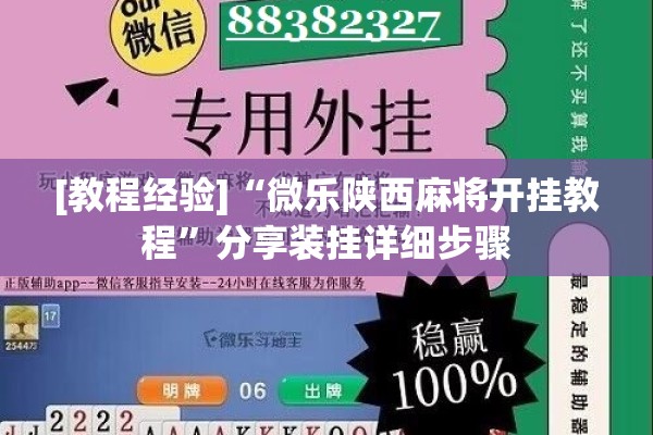 [教程经验]“微乐陕西麻将开挂教程”分享装挂详细步骤