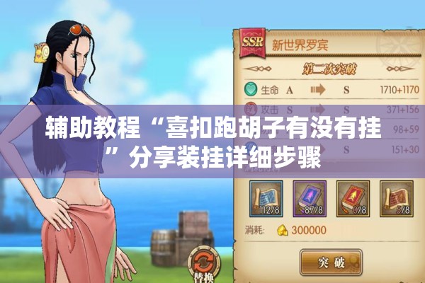 辅助教程“喜扣跑胡子有没有挂”分享装挂详细步骤