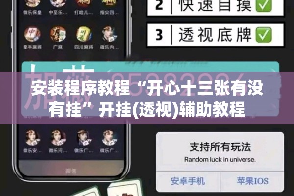 安装程序教程“开心十三张有没有挂	”开挂(透视)辅助教程