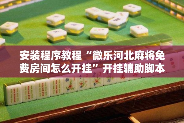 安装程序教程“微乐河北麻将免费房间怎么开挂”开挂辅助脚本+详细开挂安装教程