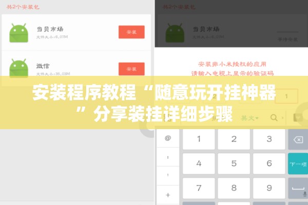 安装程序教程“随意玩开挂神器	”分享装挂详细步骤