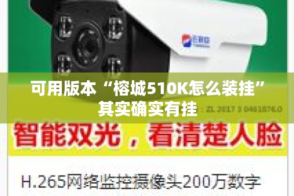 可用版本“榕城510K怎么装挂	”其实确实有挂
