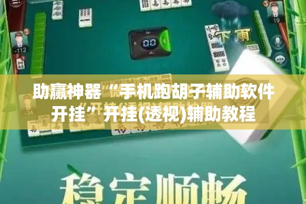 助赢神器“手机跑胡子辅助软件开挂”开挂(透视)辅助教程