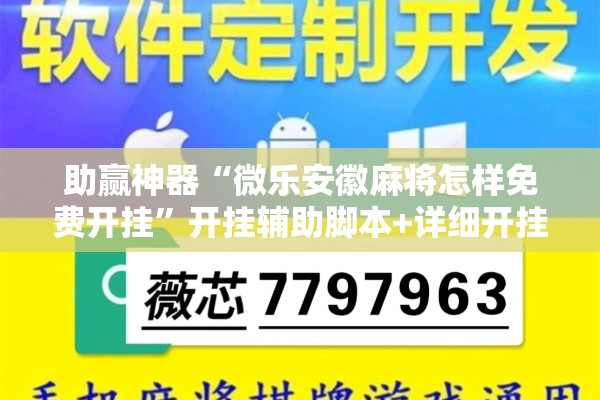 助赢神器“微乐安徽麻将怎样免费开挂”开挂辅助脚本+详细开挂安装教程