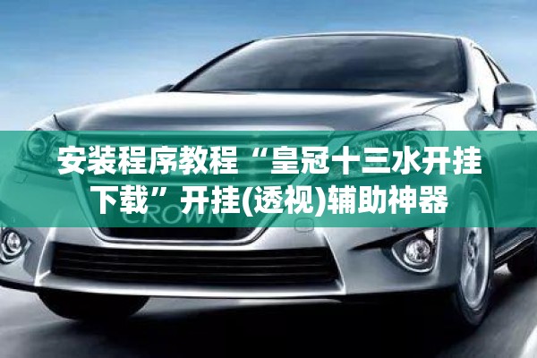 安装程序教程“皇冠十三水开挂下载	”开挂(透视)辅助神器