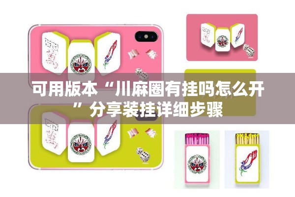 可用版本“川麻圈有挂吗怎么开”分享装挂详细步骤